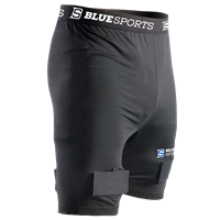 BlueSports Alasuojashortsit Compression Sr