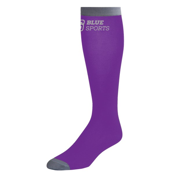 Bluesports Hockeystrømper Pro-Skin JR Purple