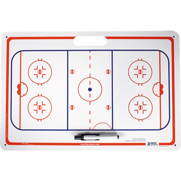 BlueSports Taktiktavle Hockey Board Ink Sugkopp