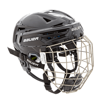 Hockey helmets with bars