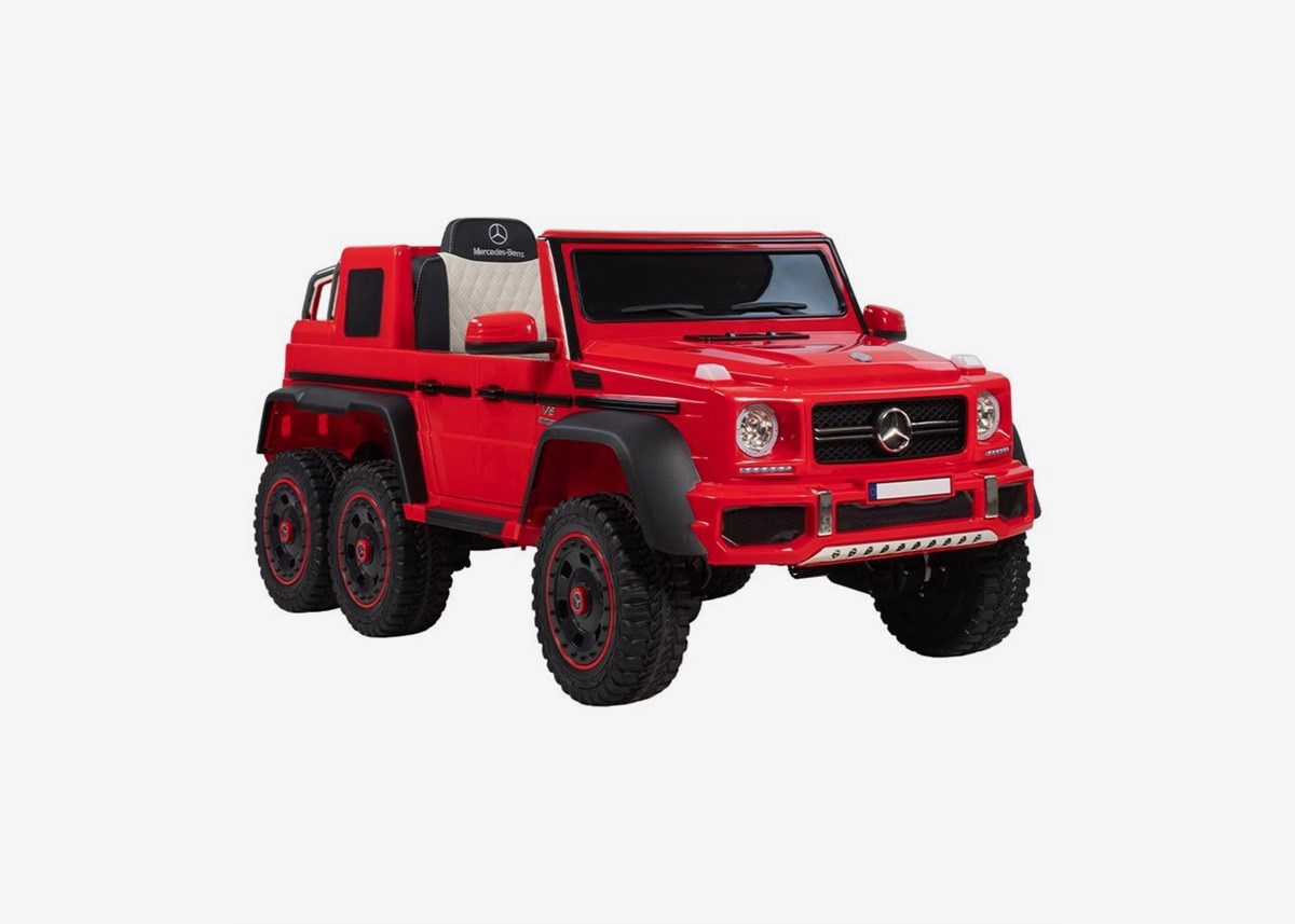 Nitrox Elbil Barn Mercedes-Benz G63 6x6 - Röd