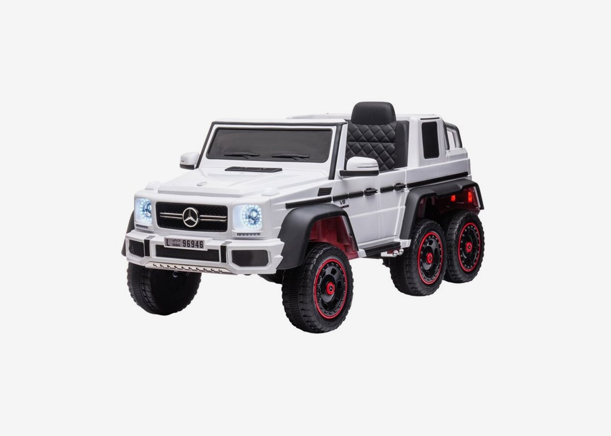 Nitrox Elbil Barn Mercedes-Benz G63 6x6 - Vit