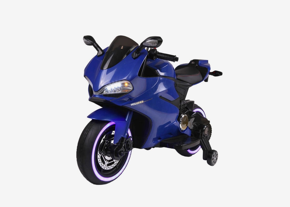 Nitrox Lapsen sähkömoottoripyörä Sport R600 - Sininen