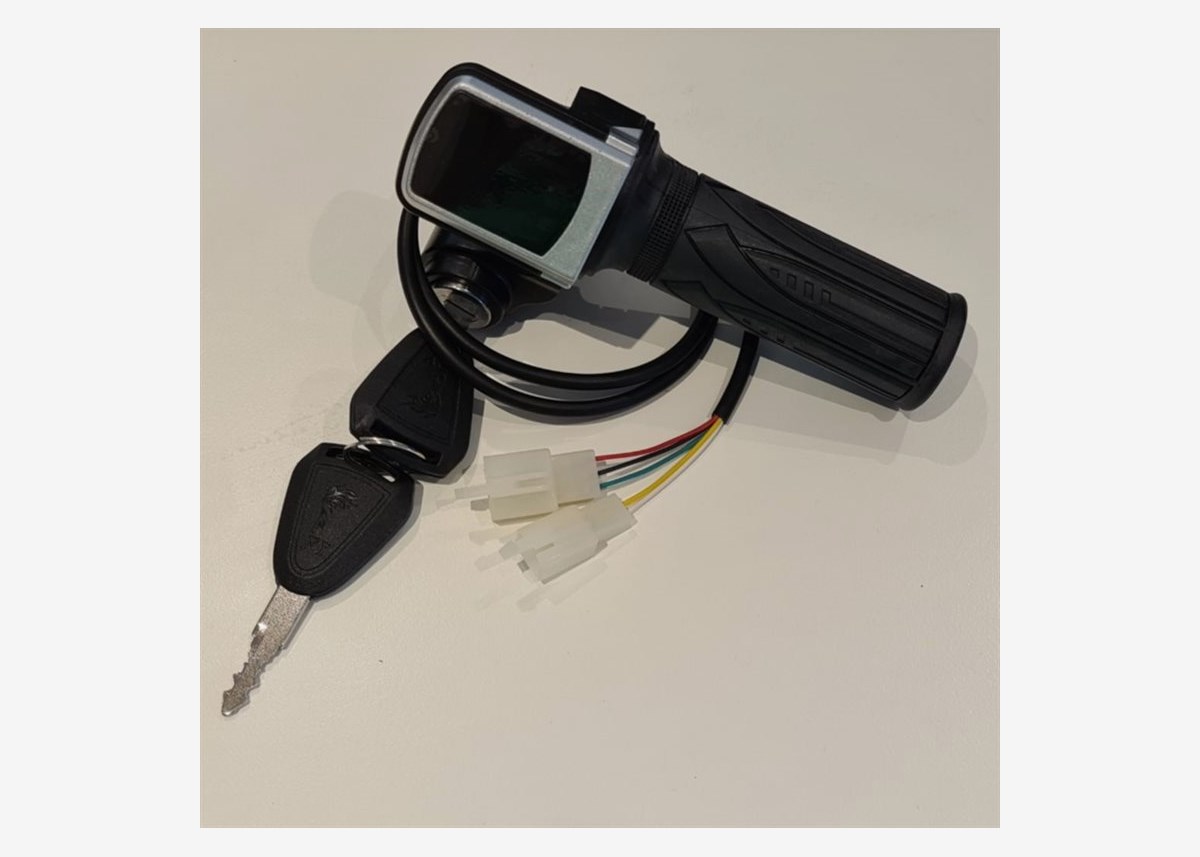 Gasreglage - Tändningslås för Drift Trike 200W Typ C