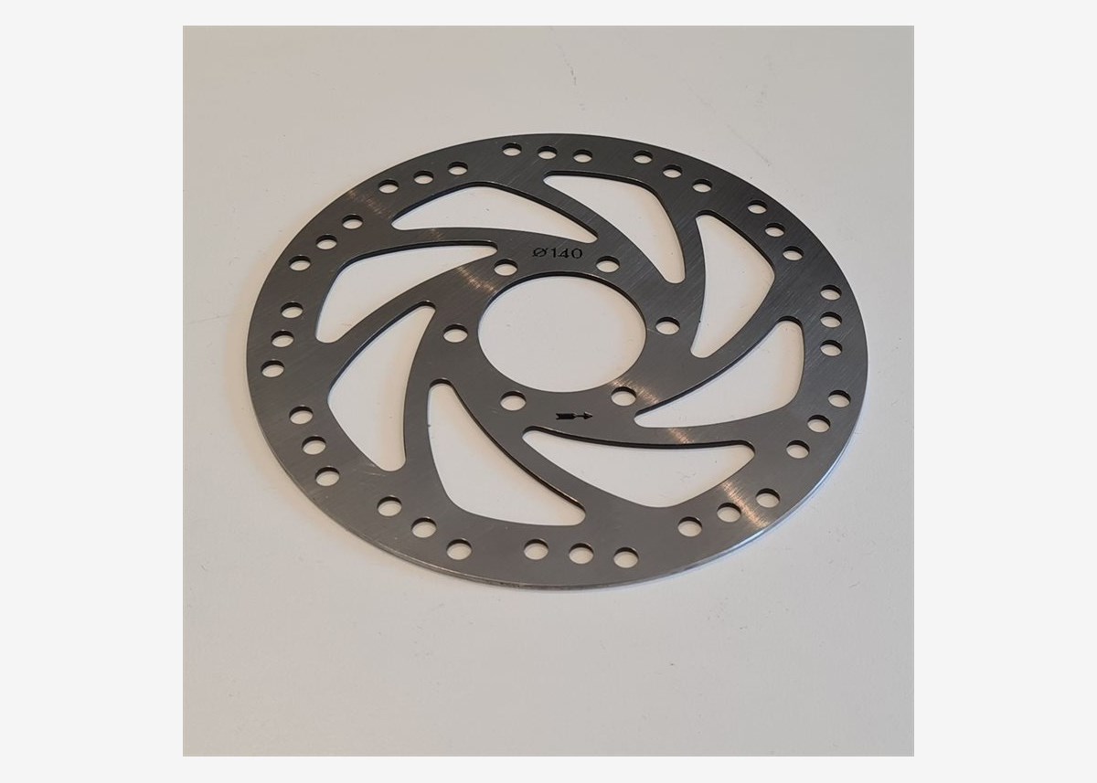 Bromsskiva 140mm 6Hål - Typ B