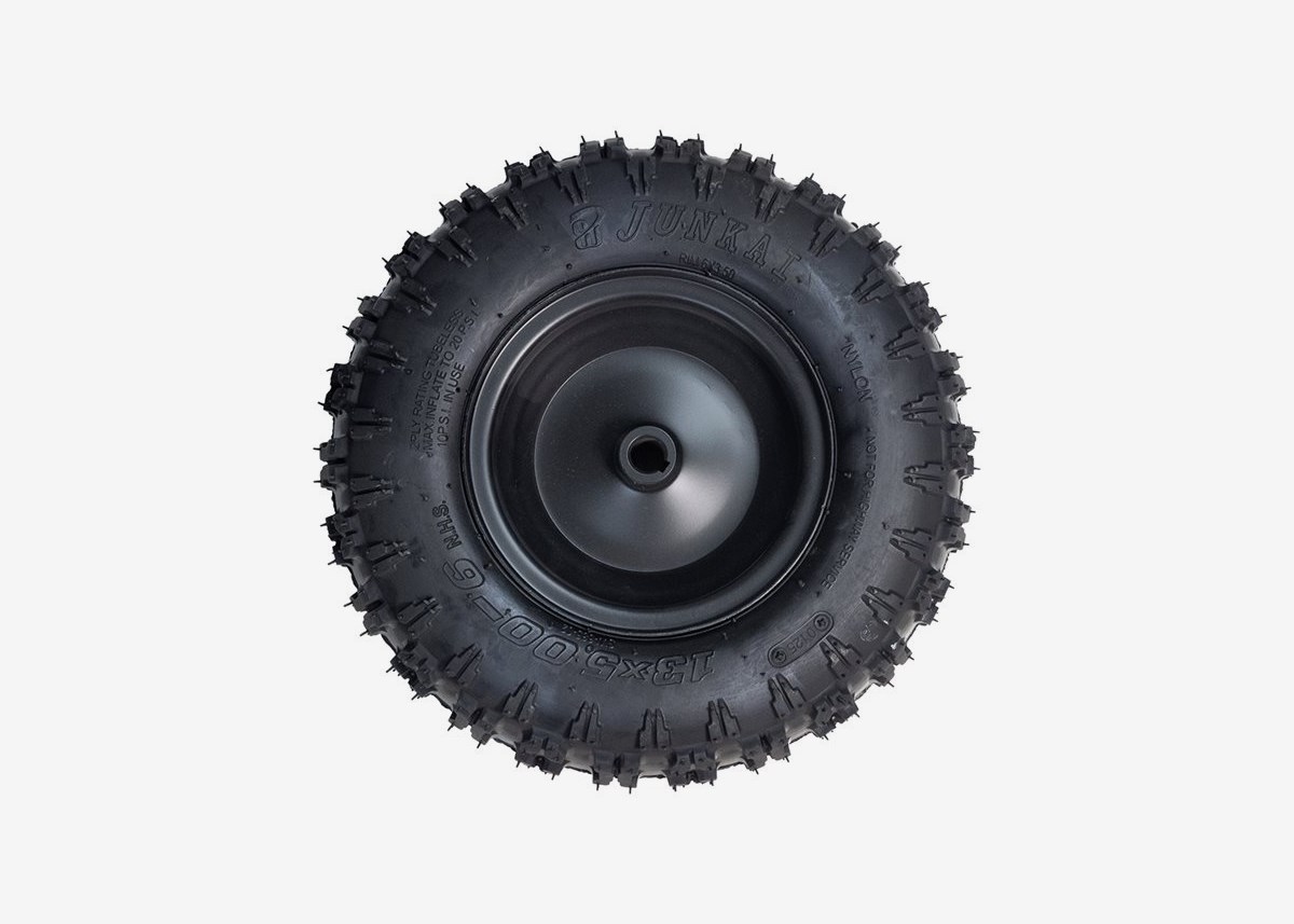 Bakhjul till El-ATV Tubeless - Grön