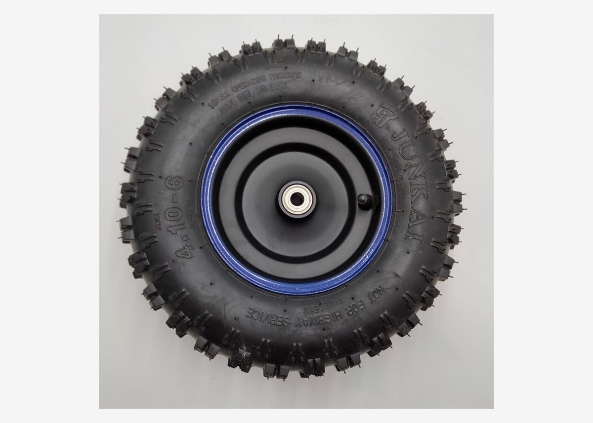 Framhjul till El-ATV Tubeless - Blå