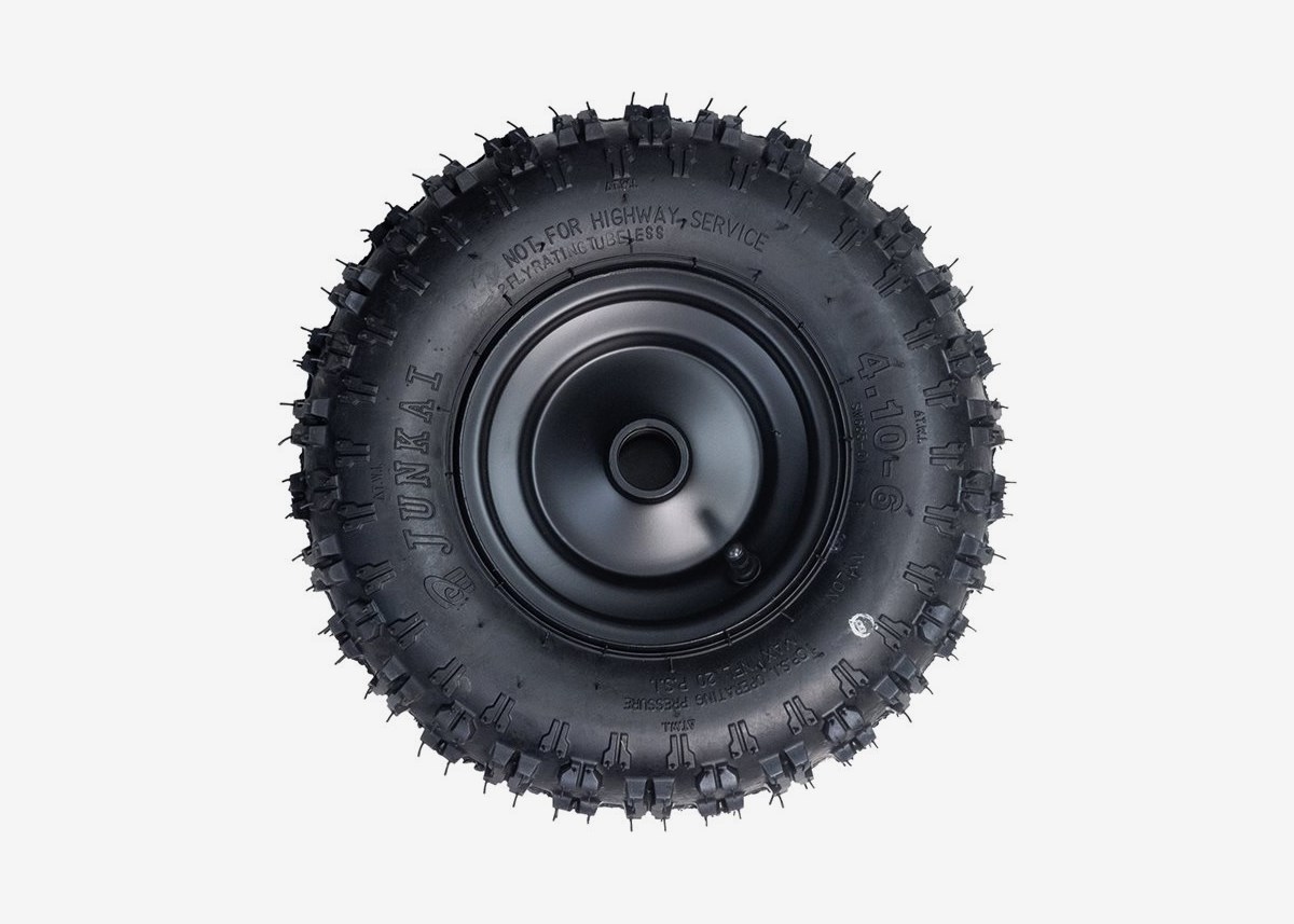 Framhjul till El-ATV Tubeless - Svart