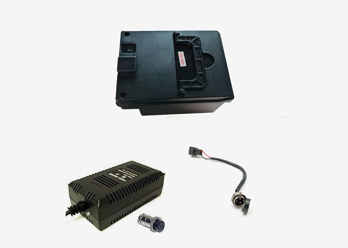 Set-Extrabatteri, Laddare Och Laddningsingång - Nitrox Cobra