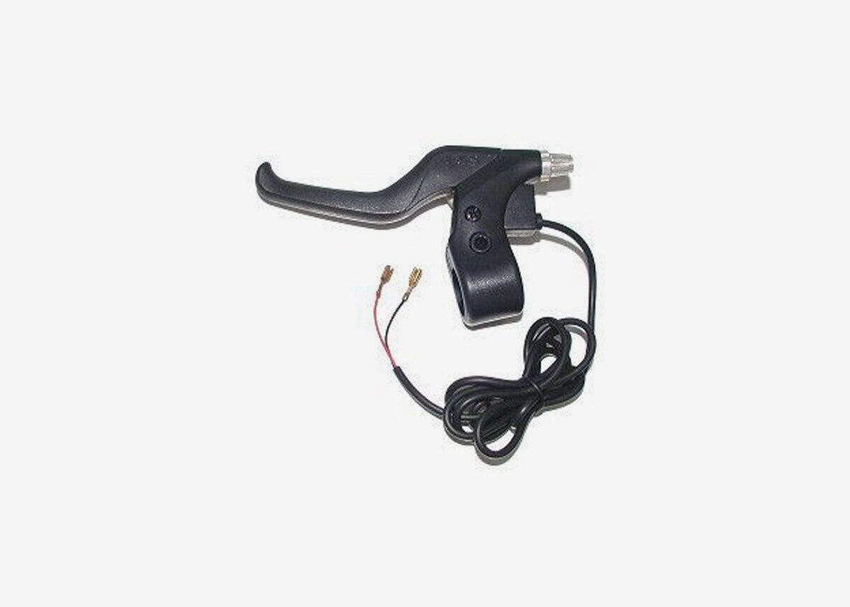 Bromshandtag Med Kabel, Svart Plast