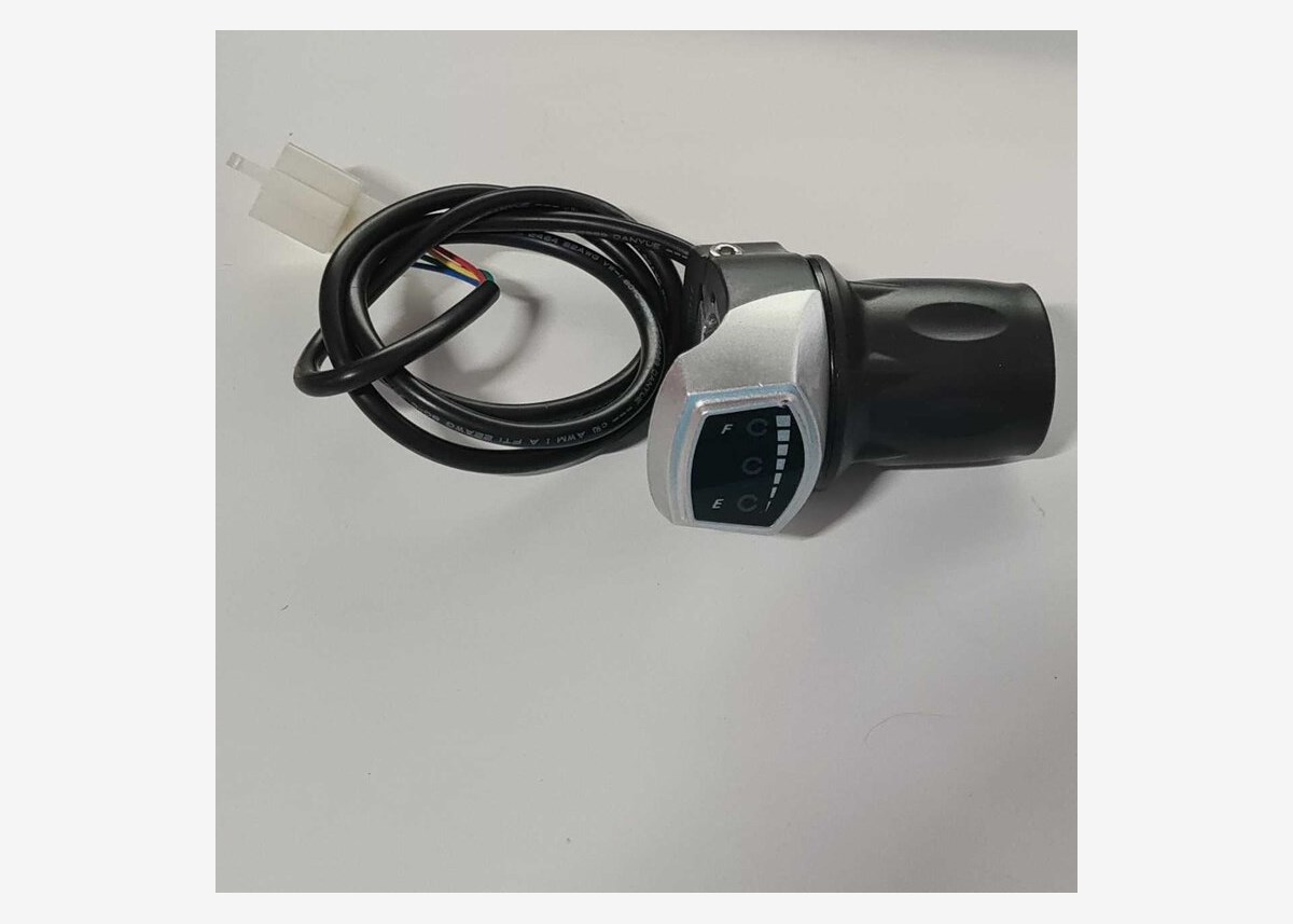 Gasreglage 24V Vridgas med batteriindikator Lowrider