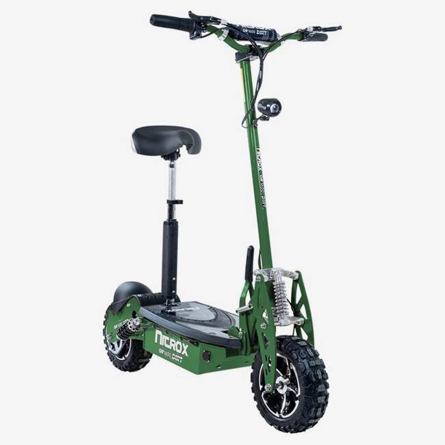 Nitrox Elscooter Nitrox OR1600 Dirt - Army Green