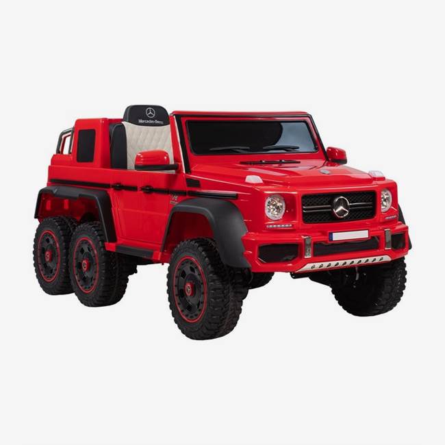 Nitrox Elbil Barn Mercedes-Benz G63 6x6 - Röd