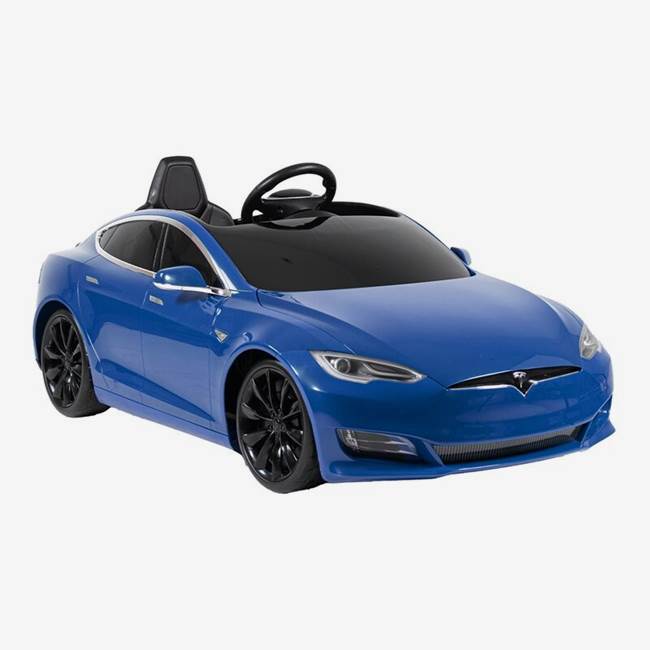 Nitrox Elbil Børn Tesla Model S - Blå