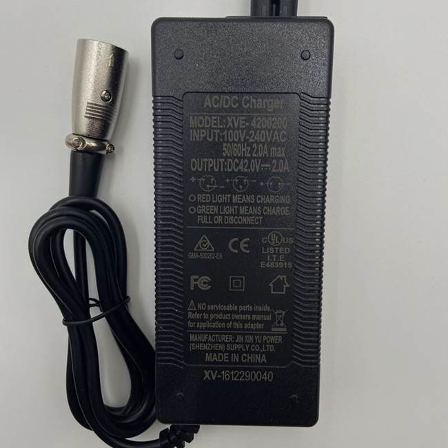 Lader 36V til Velocifero Minimad