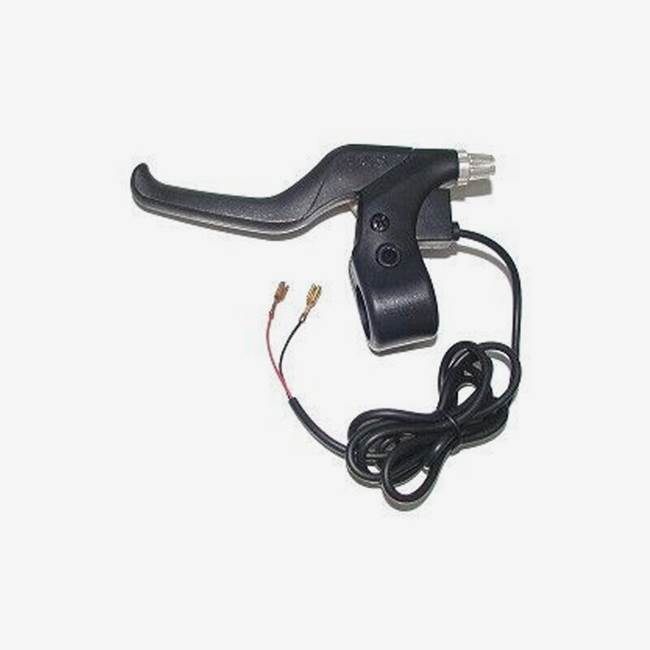 Bromshandtag Med Kabel, Svart Plast