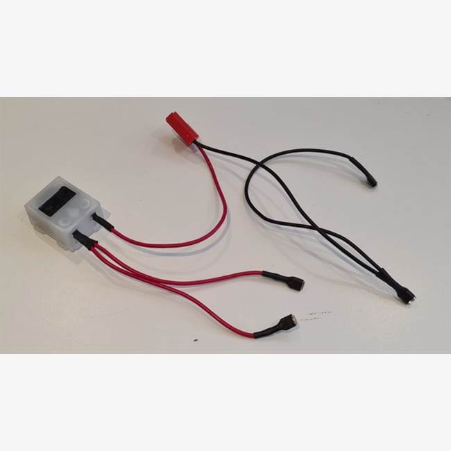 Elbil - Batterikablage