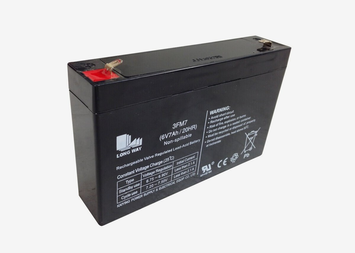 Batteri 6V 7Ah