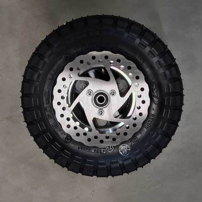 Bakhjul - Komplett 10x3,5-4 800W EcoDrive 25H