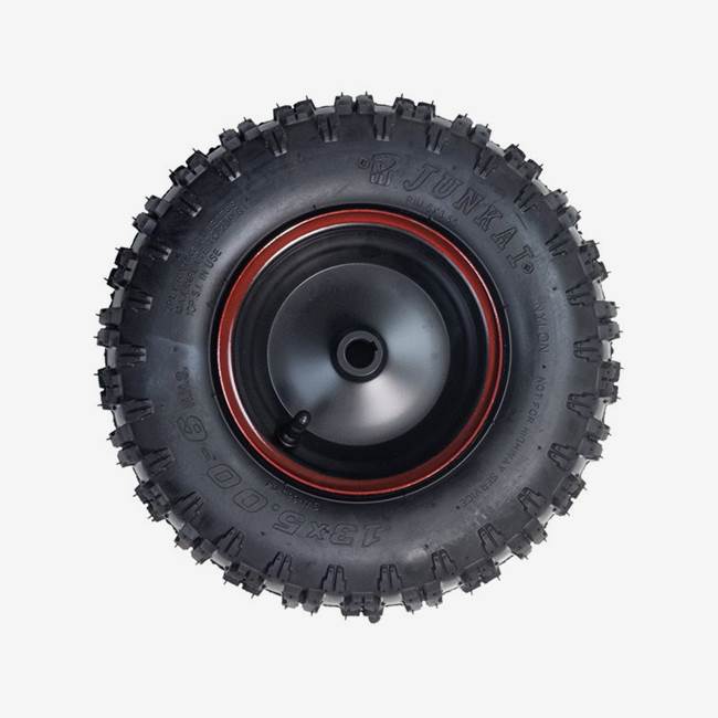 Bakhjul till El-ATV Tubeless - Röd