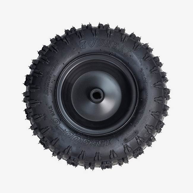 Bakhjul till El-ATV Tubeless - Grön