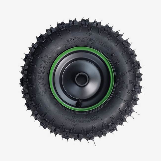 Framhjul till El-ATV Tubeless - Grön