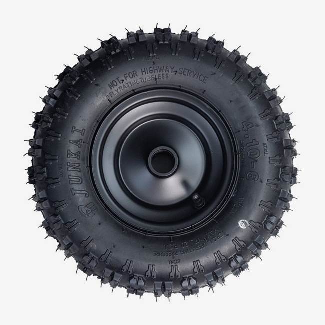 Framhjul till El-ATV Tubeless - Svart