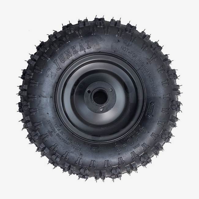 Framhjul till El-ATV Tubeless - Svart