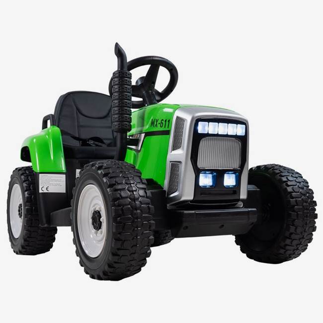 Nitrox Elbil Traktor Farmer 12V - Grön