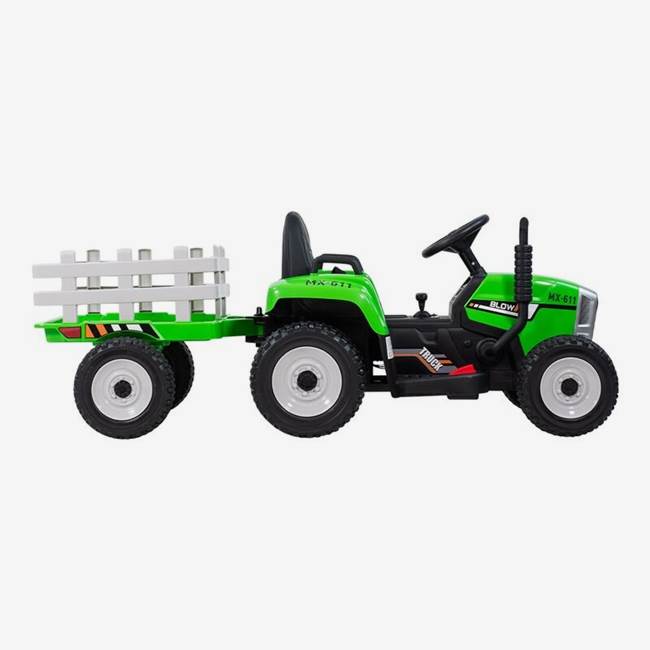 Nitrox Elbil Traktor Farmer 12V - Grön
