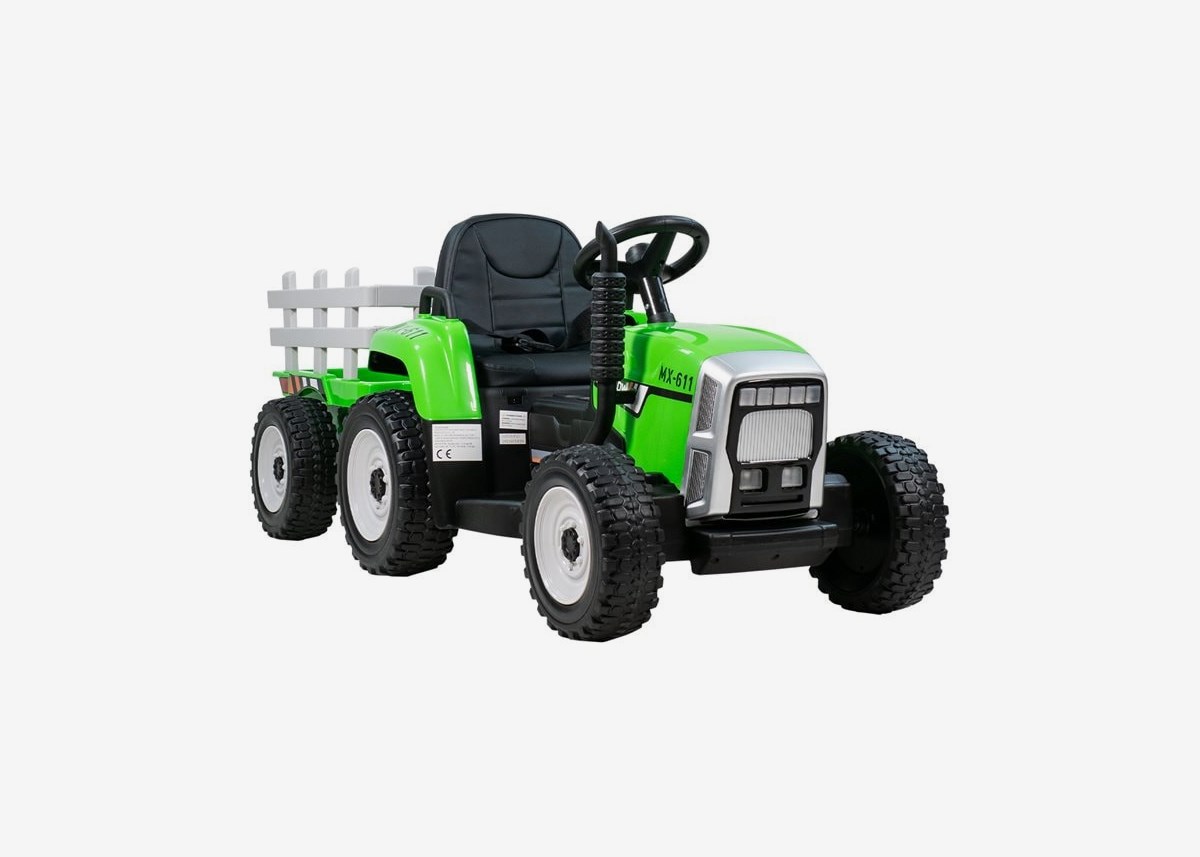 Nitrox Elbil Traktor Farmer 12V - Grön