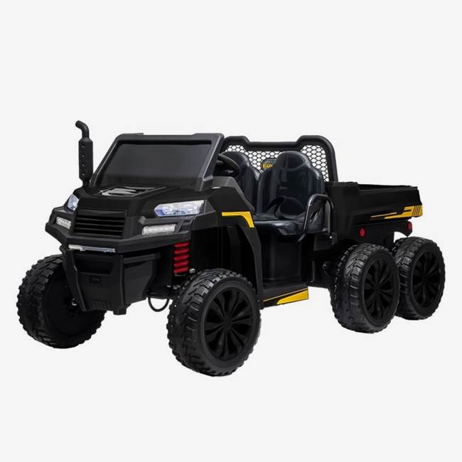 Nitrox Elbil Truckster 4WD tvåsits 12V - Svart