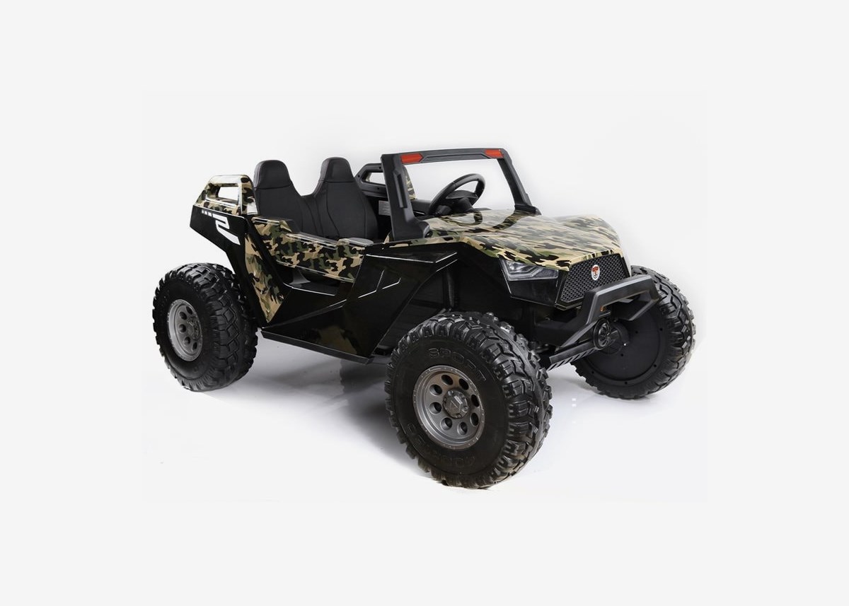 Nitrox Elbil Barn UTV Quad 4x4 tvåsits 12V - Camo