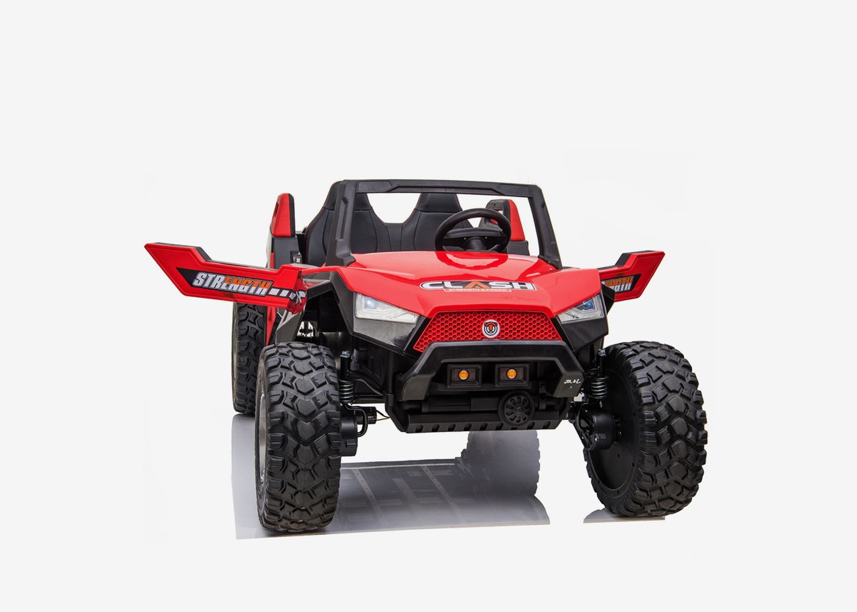 Nitrox Sähköauto UTV Quad 4x4 Kaksipaikkainen 12V - Punainen