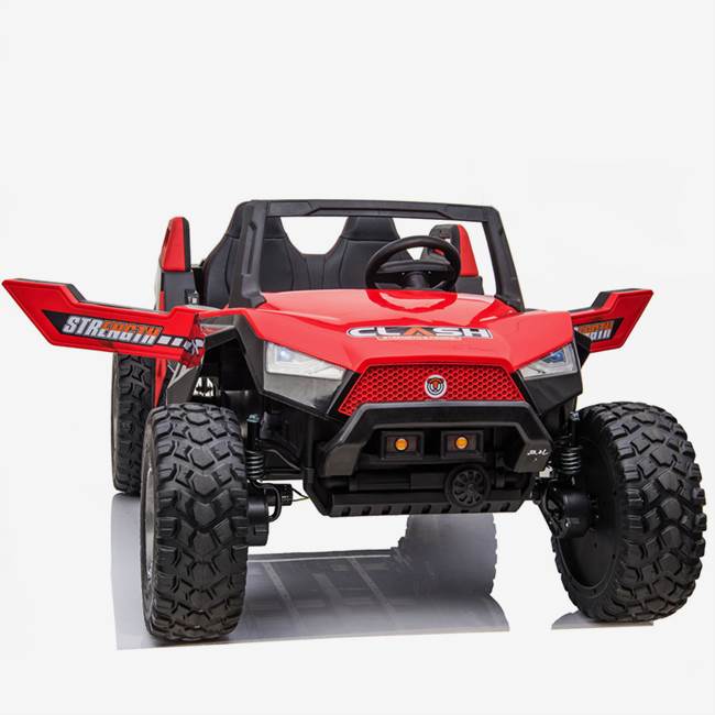Nitrox Sähköauto UTV Quad 4x4 Kaksipaikkainen 12V - Punainen