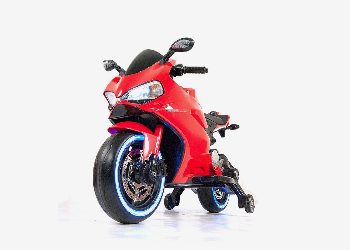 Nitrox Lapsen sähkömoottoripyörä Sport R600 12V - Punainen