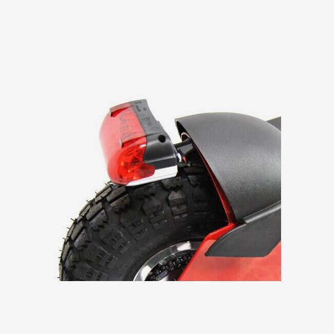 Baglygte til elscooter 800W ældre model (36V)