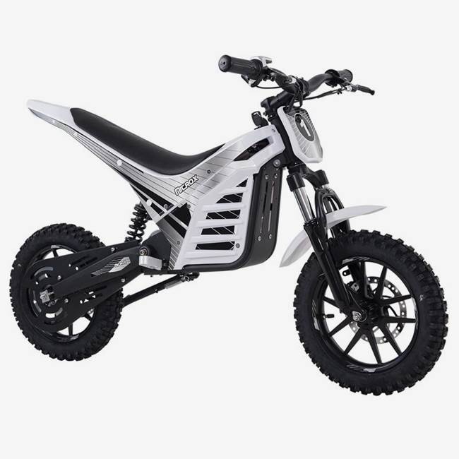Nitrox Elektrisk Dirtbike Nitrox Trial 1000W med sits - Svart