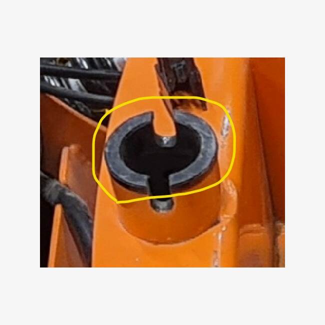 Sadelstolpsbussning - Nitrox CG 800W-2000W