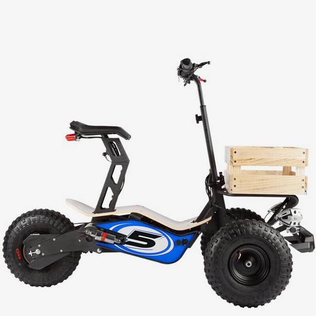 Nitrox Elscooter Velocifero Mad Truck 2000W - Blå