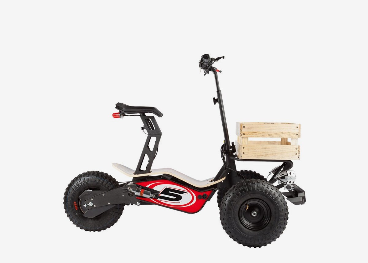 Nitrox Elscooter Velocifero Mad Truck 2000W - Röd