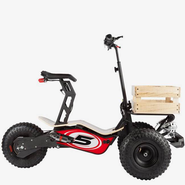 Nitrox Elscooter Velocifero Mad Truck 2000W - Röd