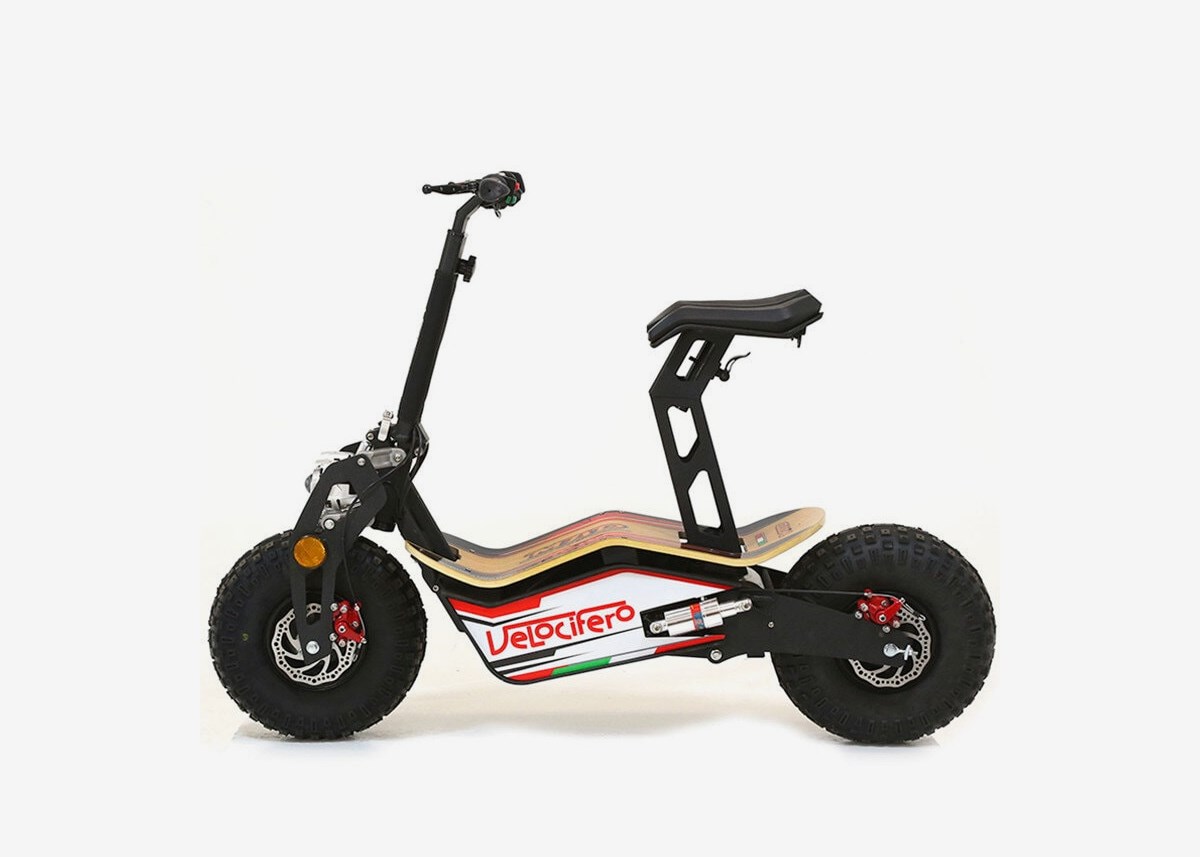 Nitrox Elscooter Velocifero Mad 1600W - Röd