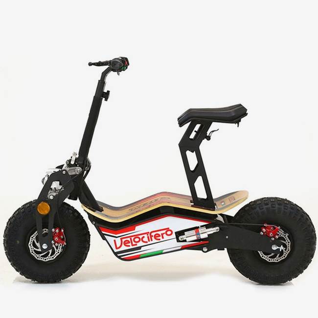 Nitrox Elscooter Velocifero Mad 1600W - Röd