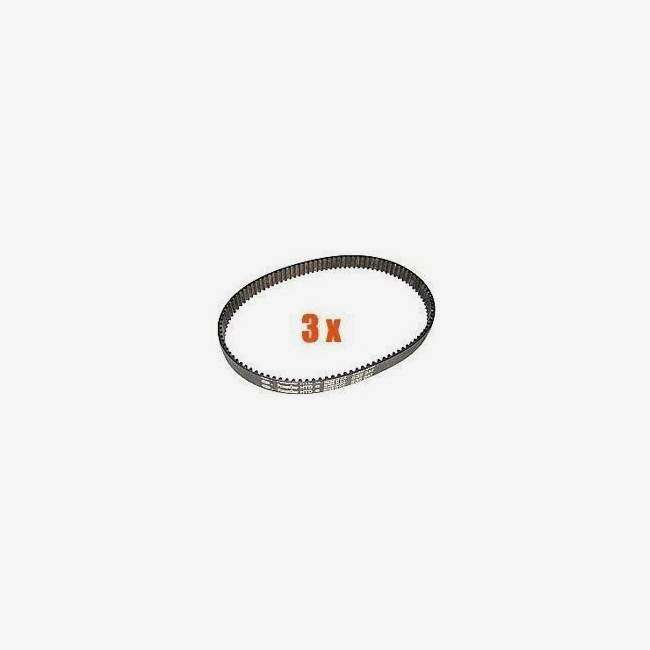 Drivrem HTD405-3M-12, 3-pakke
