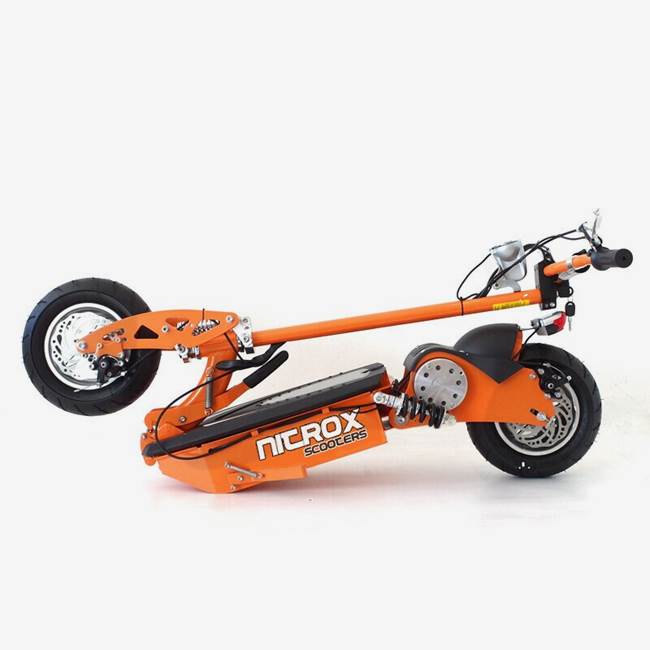 Nitrox Elscooter 2000W 60V Dirt - Army Green