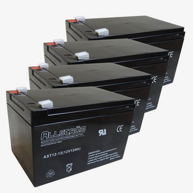 SET - Batteriset 48V 12Ah