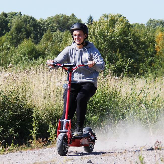 Nitrox Elscooter 2000W 60V Dirt - Army Green