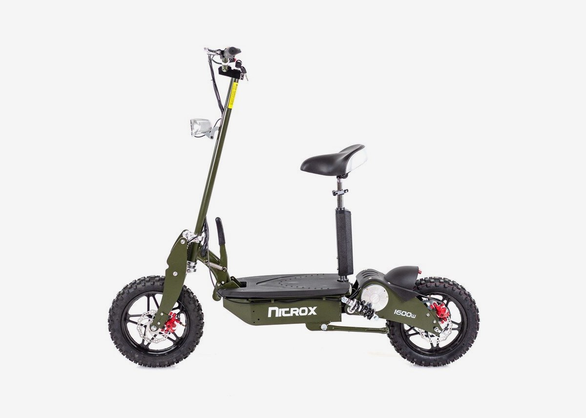 Nitrox Elscooter 1600W OFFROAD - ARMY GREEN