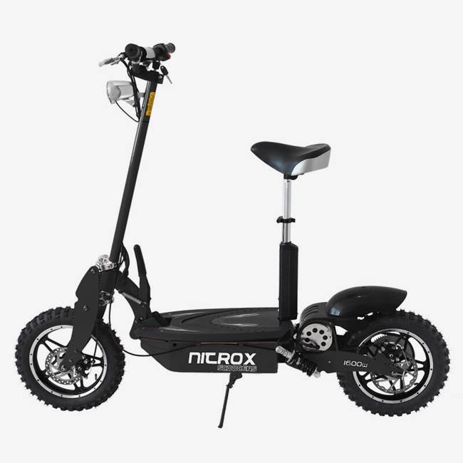 Nitrox Elscooter 1600W OFFROAD - Svart